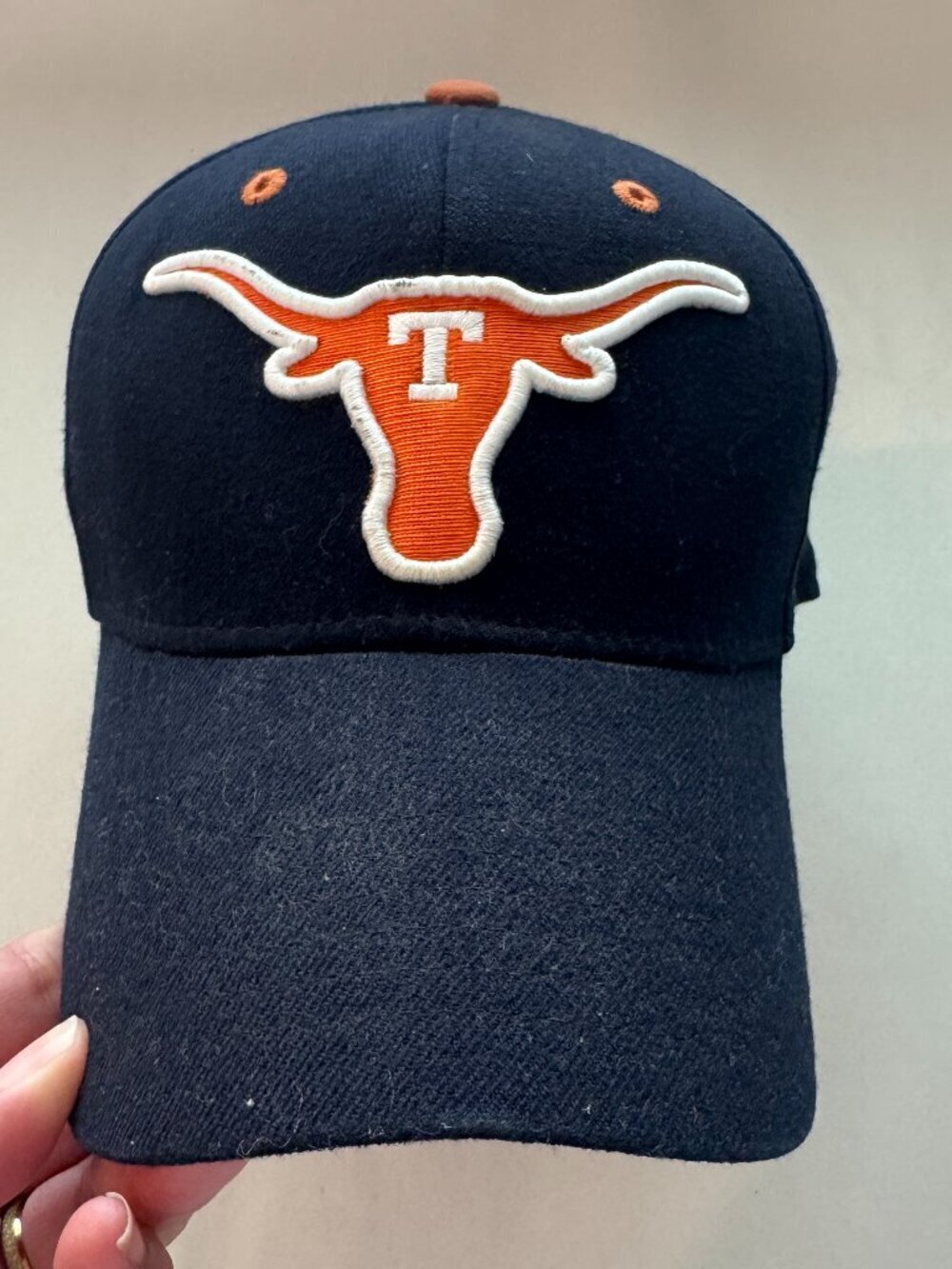 Texas Longhorns Hat University 'one fit' Top of the world Black collegiate - Picture 8 of 9